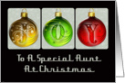 Aunt Joy Christmas Card