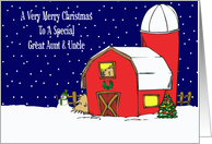 Christmas Cards for Great Aunt &amp; Great Uncle from Greeting Card Universe