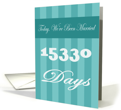 42nd Anniversary card (1029531)