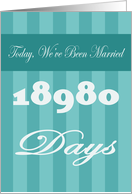 52nd Anniversary Card