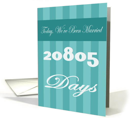 57th Anniversary card (1031193)