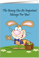 Jelly Beans Humor Easter Card