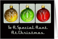 Aunt Joy Christmas Card