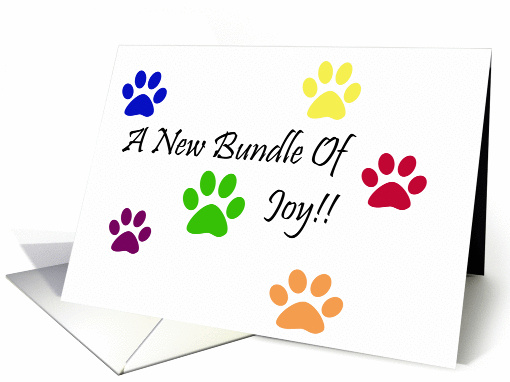 Congratulations New Pet card (202894)