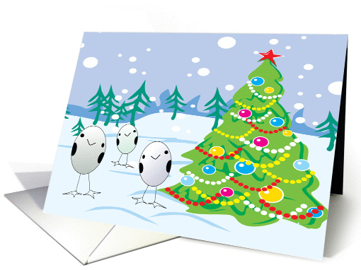 Eggcellent Christmas card (228096)