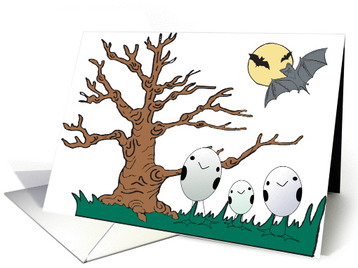 Eggcellent Halloween card (228098)