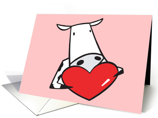 Moovelous Valentines Day card (231201)