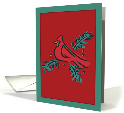Red Cardinal Christmas card (231937)