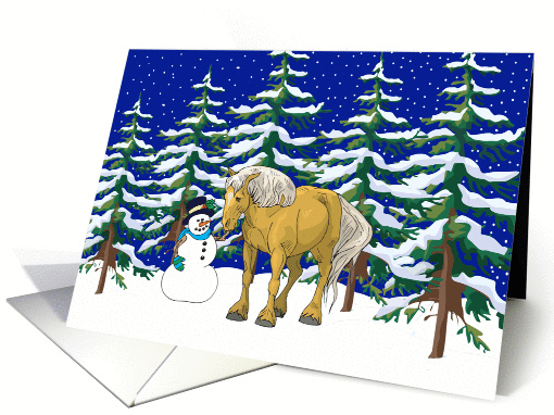 Winter Belgian Christmas card (255947)