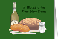 Traditional New Home Blessing Card