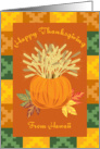 Fall Harvest From Hawaii Thanksgiving Card