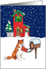 From Pet Collie Christmas Card