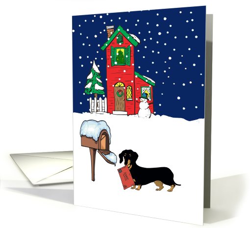 From Pet Dachshund Christmas card (514466)