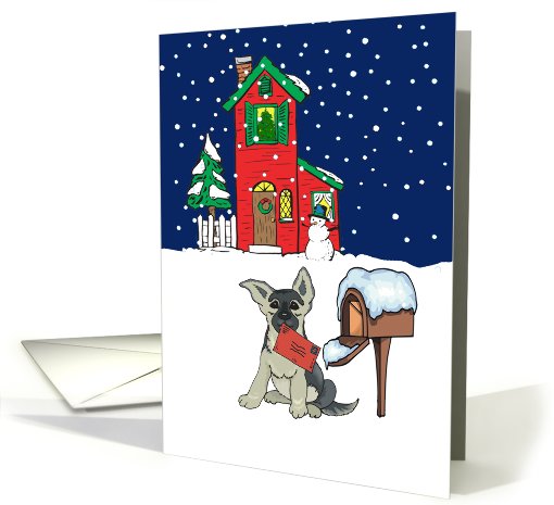 From Pet German Shepherd Christmas card (514467)