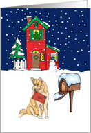From Pet Husky Christmas Card