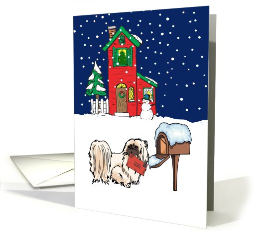 From Pet Pekingese Christmas card (514477)