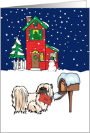From Pet Pekingese Christmas Card