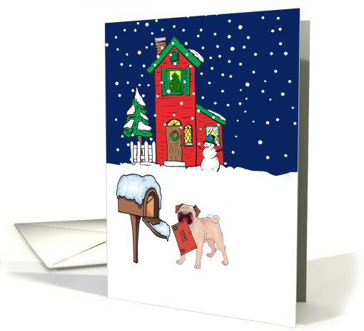From Pet Pug Christmas card (514479)