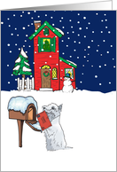 From Pet Westie Christmas Card