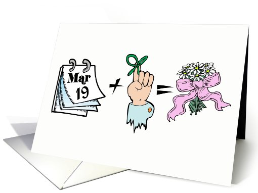 I Remembered Your March 19th Anniversary card (591629)