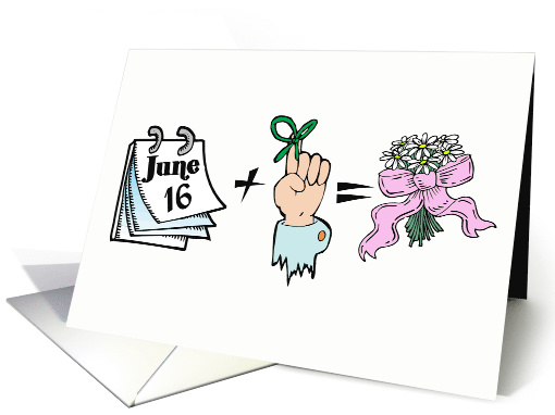 I Remembered Your June 16th Anniversary card (592193)