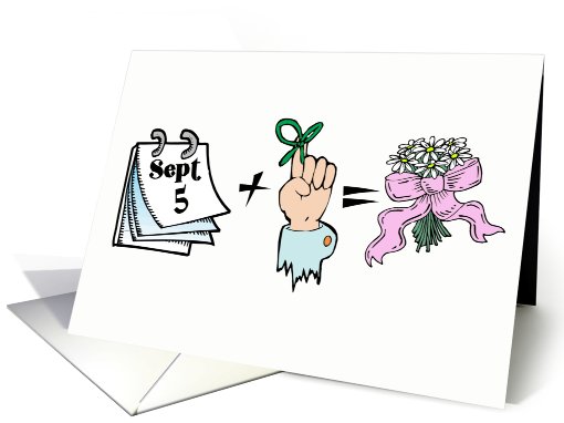 I Remembered Your September 5th Anniversary card (593289)