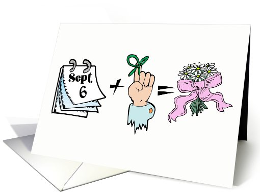 I Remembered Your September 6th Anniversary card (593290)