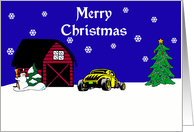 Street Rod Christmas Card