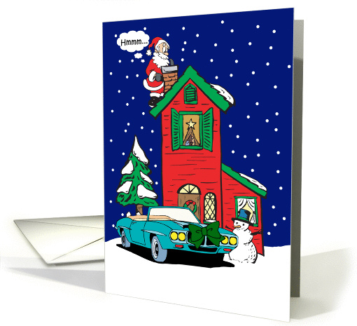 A Muscle Car Christmas card (240843)