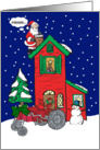 A Tractor Christmas Card