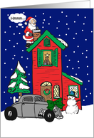 A Rat Rod Christmas Card