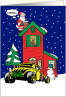 A Street Rod Christmas Card