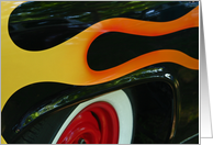 Lead Sled Flames Card