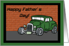 Hot Rod Father’s Day Card