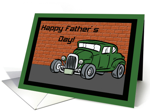 Hot Rod Birthday card (366475)