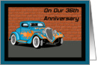 Hot Rod 36th Anniversary Card