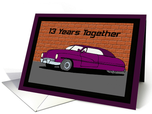 Lead Sled 13th Anniversary card (369275)