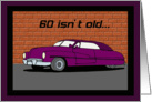 Lead Sled 60th Birthday Card