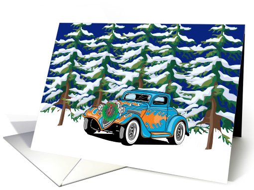 Hot Rod Holiday card (499476)