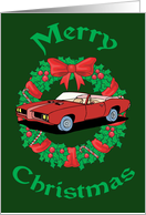 Convertible Wreath Christmas Card