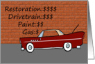 Finishing Classic Resto Project Congratulations Card