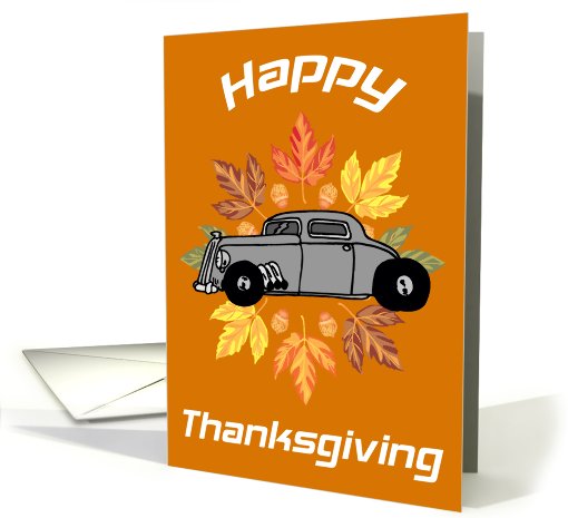 Rat Rod Thanksgiving card (595453)