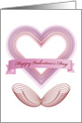 Valentine’s Day Genuine Hearts card