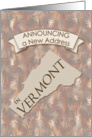 New Address in Vermont card