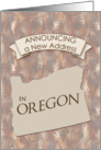 New Address in Oregon card