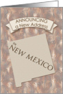 New Address in New Mexico card