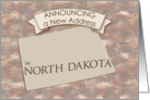 New Address in North Dakota card