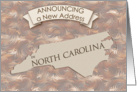 New Address in North Carolina card