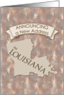 New Address in Louisiana card