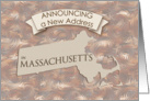 New Address in Massachusetts card